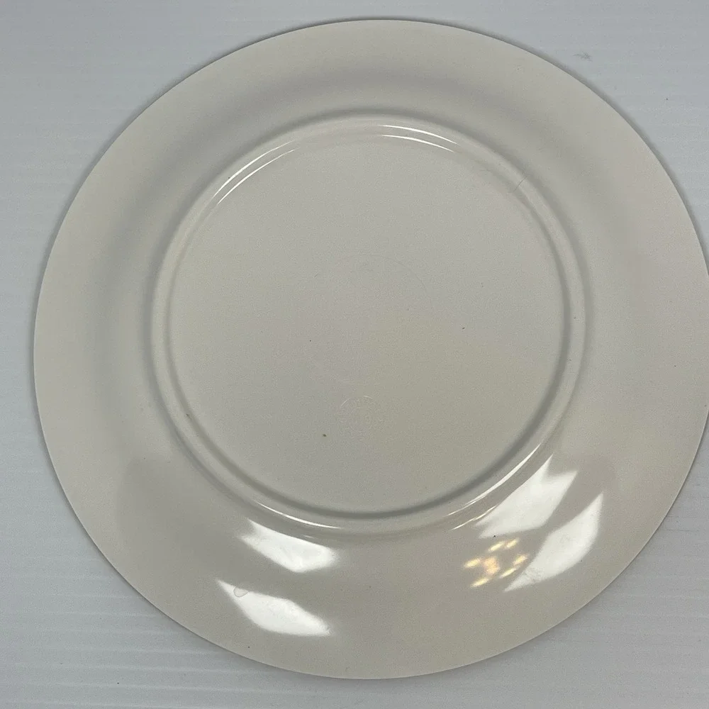 Pottery Barn Kids Valentine's Day Melamine‎ Plates Set Lot of 4 9